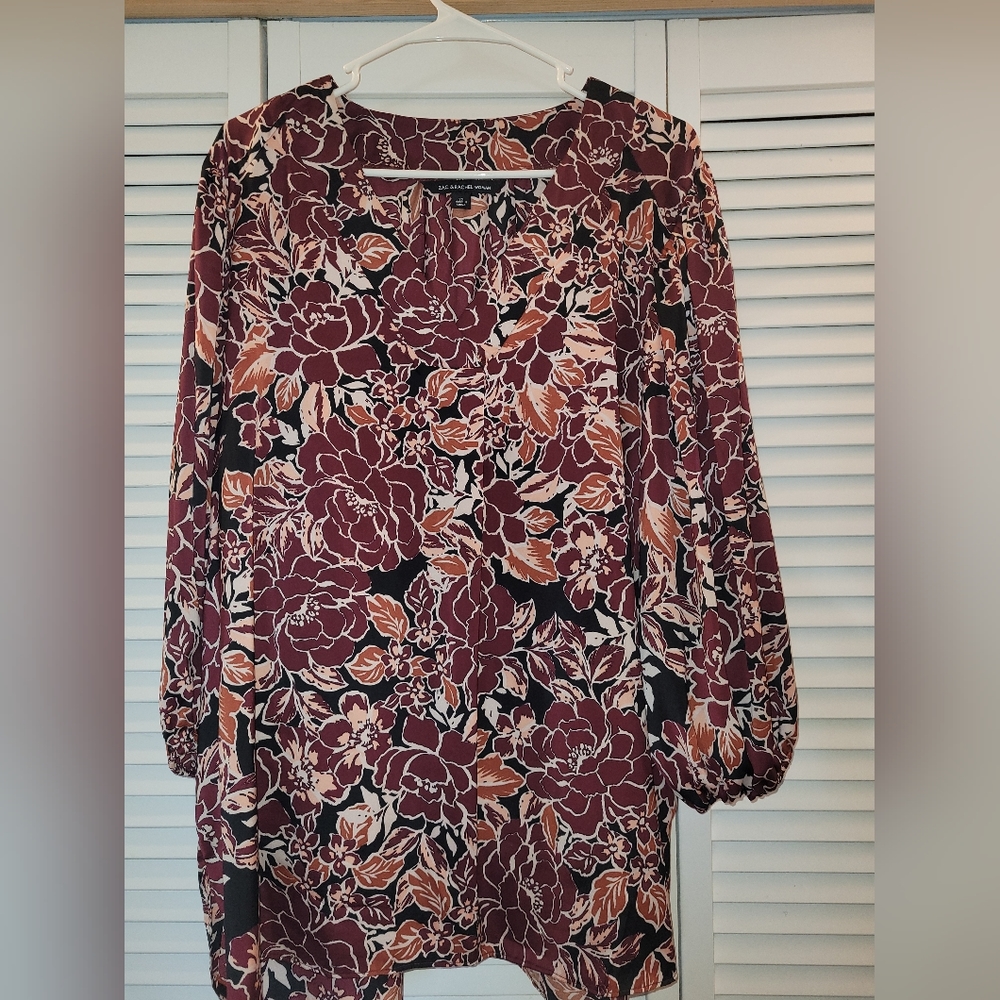 Zac & Rachel Woman Blouse 2X